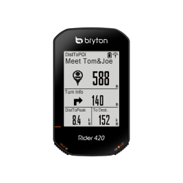 Bryton Rider 420 T מחשבון רכיבה לאופניים