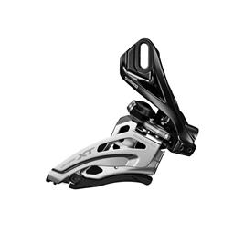 Shimano (8020) XT 11 Spd Double Front Derailleur Band Type Front Pull, Side Swing, Low Clamp