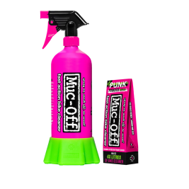 Muc Off Punk Powder Bike Cleaner (4 Pack) + Bottle For Life אבקה לניקוי אופניים