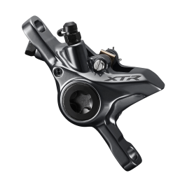 Shimano (9100) XTR Disc Brake Caliper Front & Rear w/o Rotor (Post Mount) w/K03TI Resin Pad