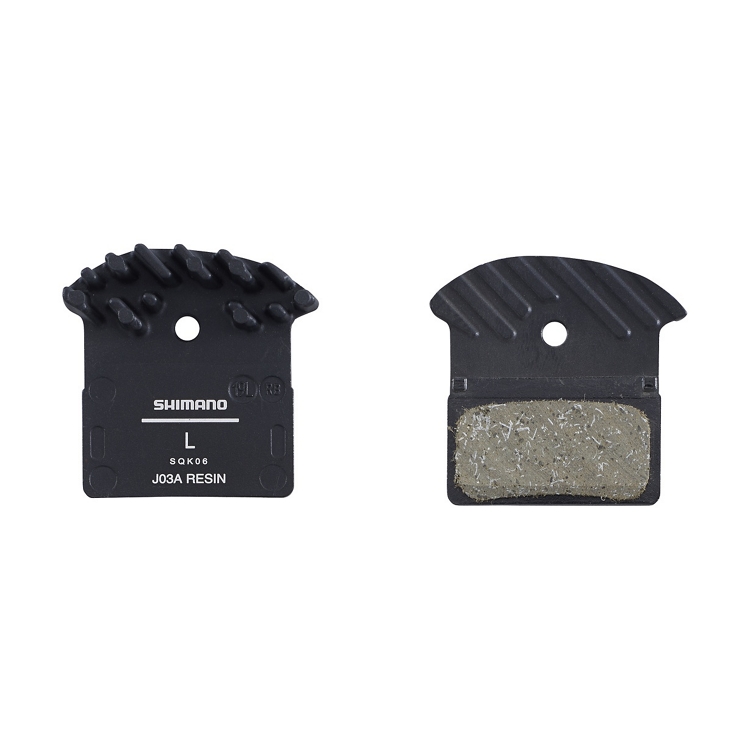 Shimano (J03) Resin Pad & Spring w/Fin