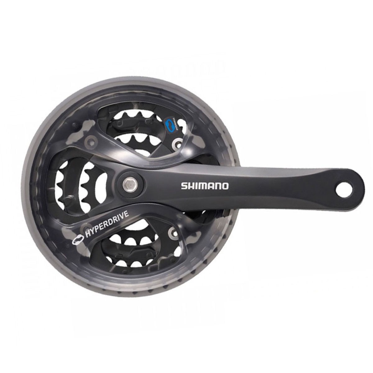 (361) Shimano 7/8 Spd Splined Crankset