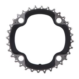 (M660/590) 10 Spd Chainring W/ Fixing Nut 4 Pcs